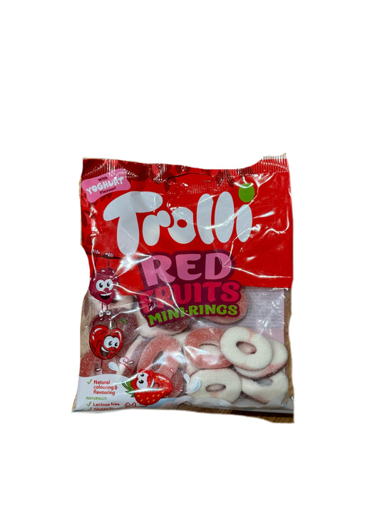 TROLLI RED FRUITS MINI RINGS