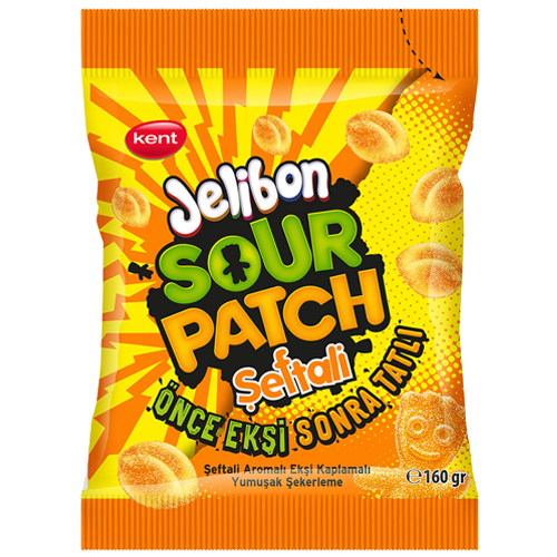 JELIBON SOUR PATCH PEACH