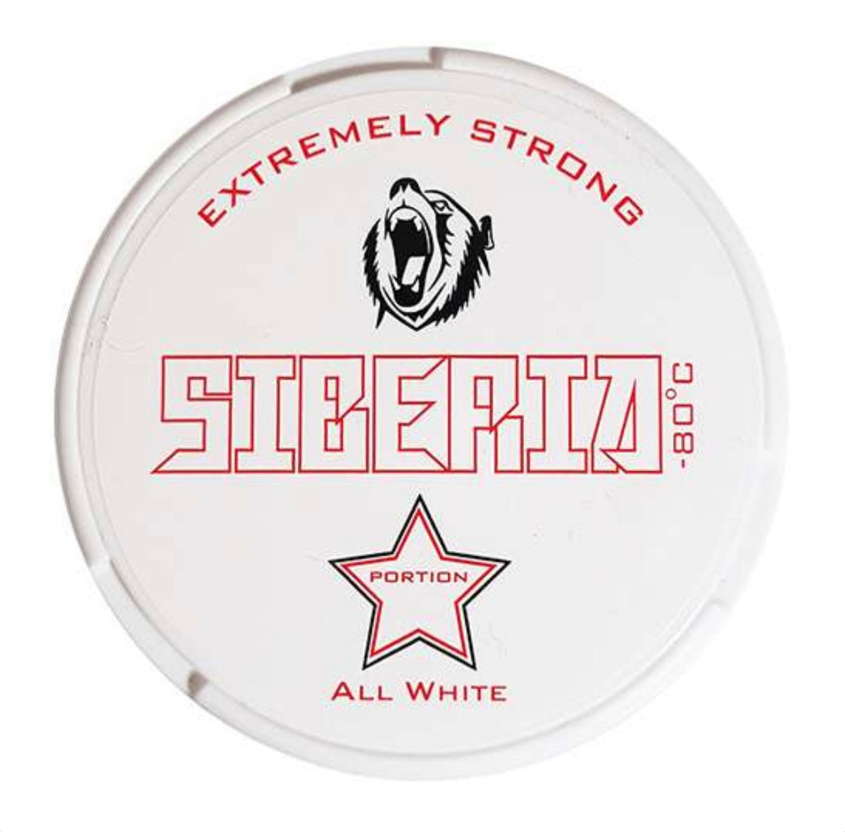 SIBERIA ALL WHITE EXTREMELY STRONG