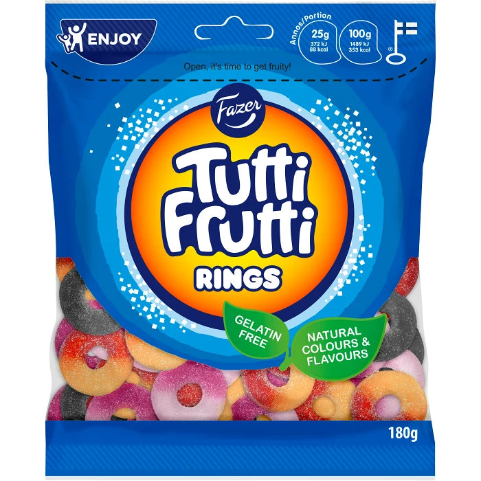 TUTTI FRUTTI RINGS (VEGAN)