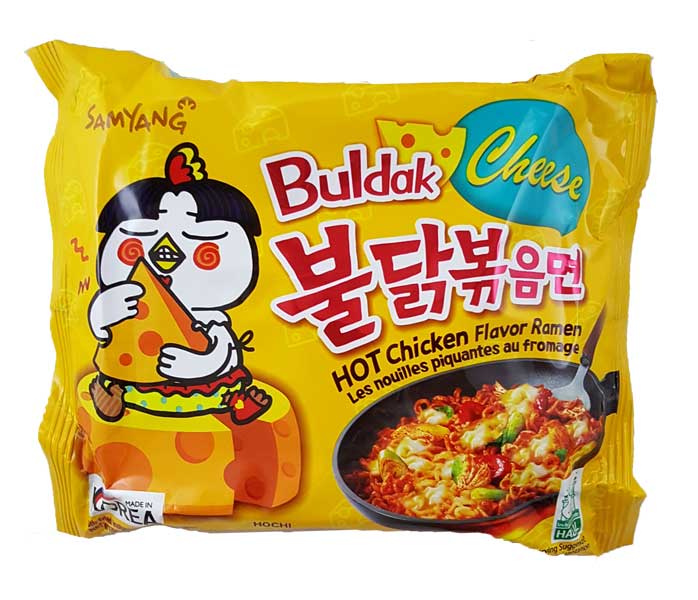 BULDAK HOT CHICKEN RAMEN CHEESE 140g