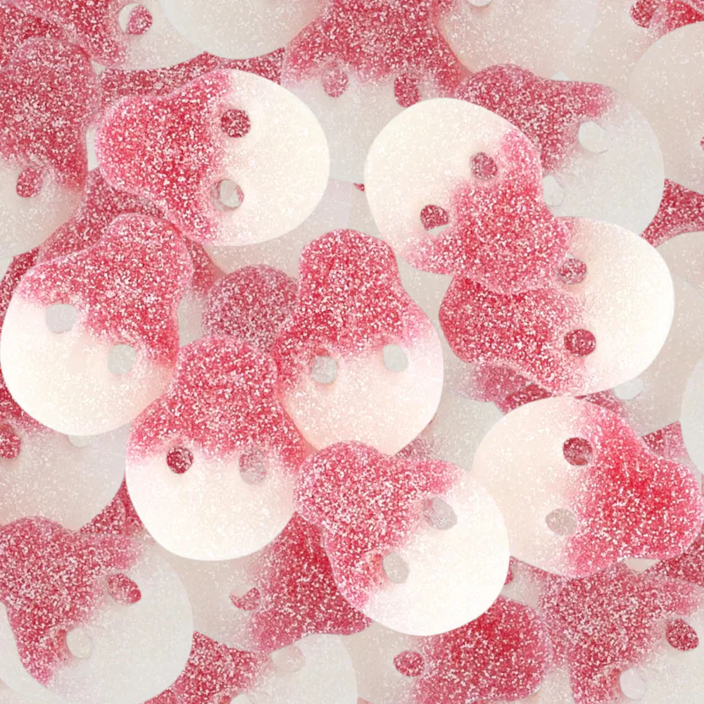 VEGAN SKULLS RASPBERRY 250G/500G/1KG