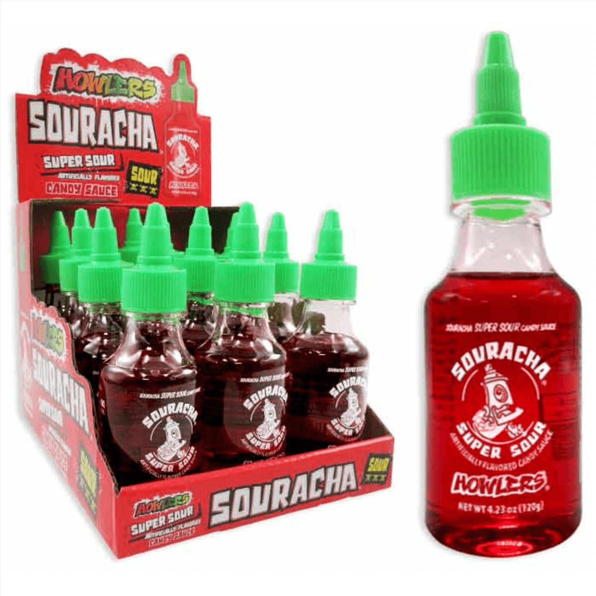 SOURACHA SUPER SOUR CANDY SAUCE 90ML/1080ML