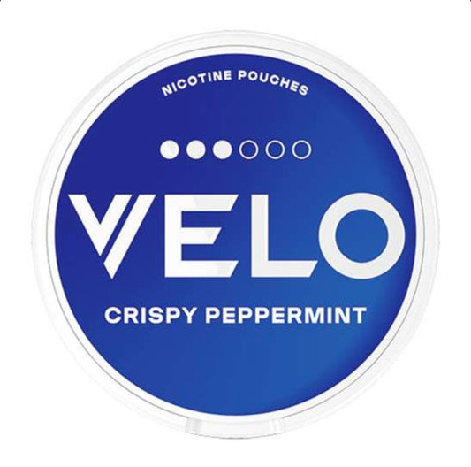 VELO CRISPY PEPPERMINT STRONG SLIM