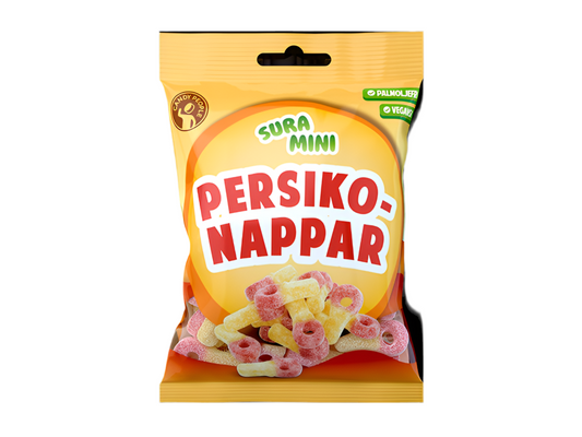 SOUR MINI PEACH NAPPAR (VEGAN)