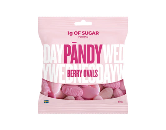PÄNDY BERRY OVALS (SUGARFREE)