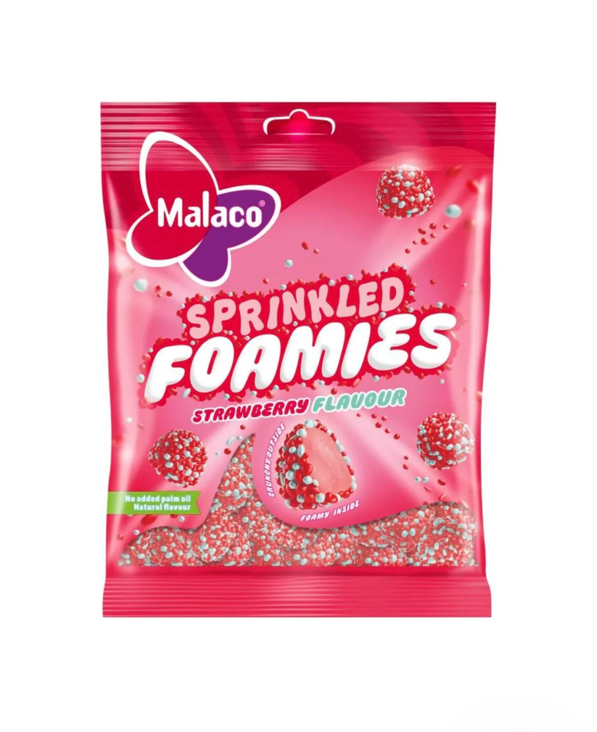 SPRINKLED FOAMIES STRAWBERRY