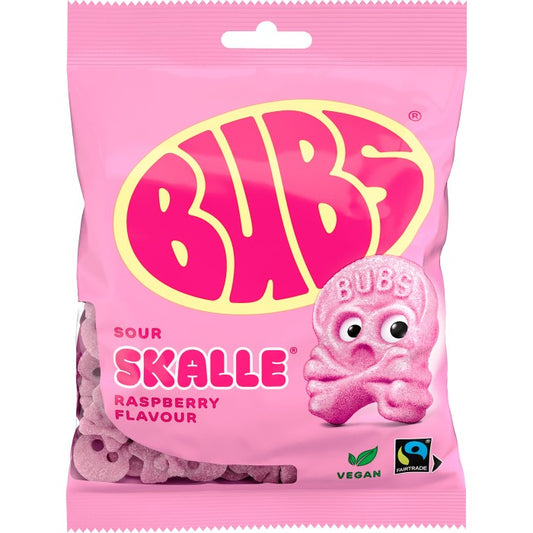 BUBS MINI COOL RASPBERRY SKULLS 90G/175G/1.1KG