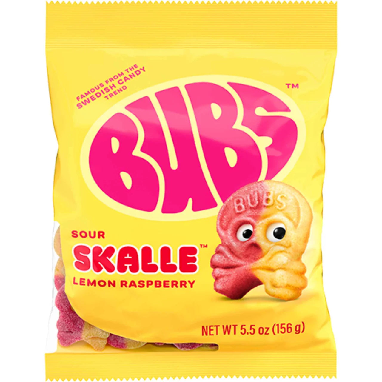 MINI BUBS SOUR SKULL 155 GRAM (VEGAN)
