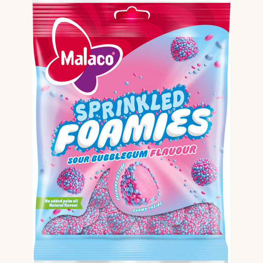 SPRINKLED FOAMIES SOUR BUBBLEGUM