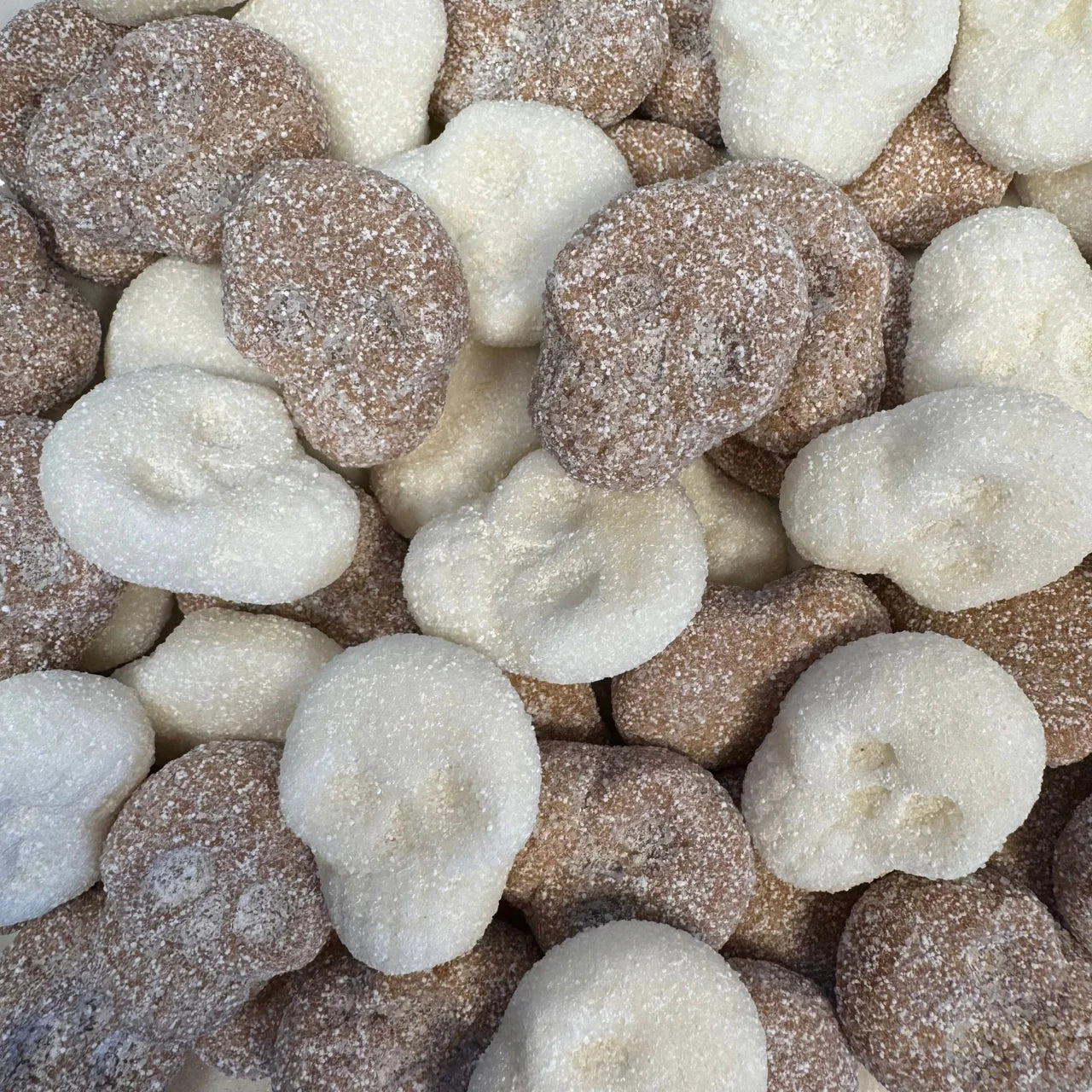FOAMY SOUR COLA MINI SKULLS (VEGAN)