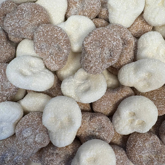 FOAMY SOUR COLA MINI SKULLS (VEGAN)