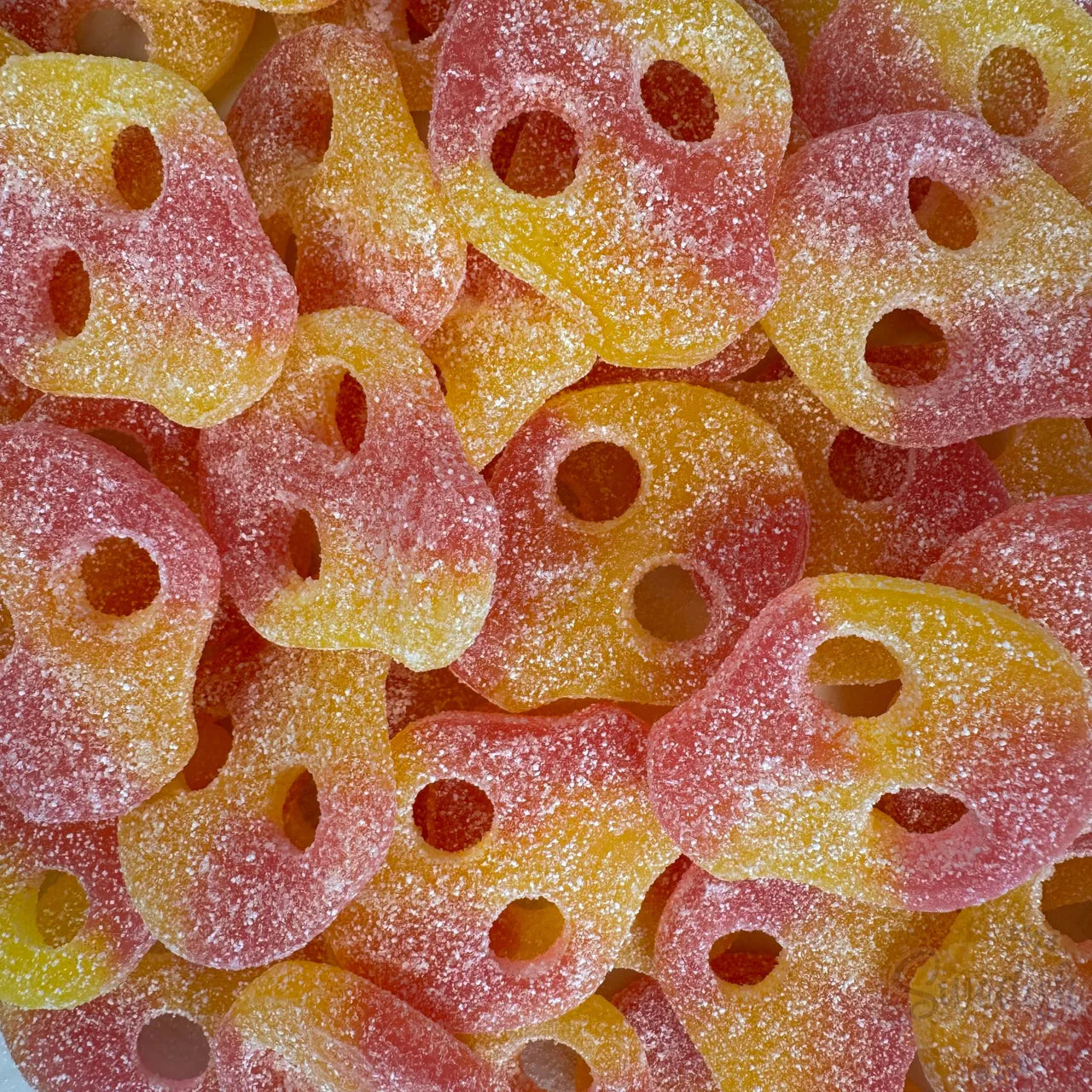 SOUR LEMON/RASPBERRY SKULLS (VEGAN)