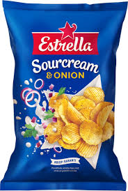 ESTRELLA SOURCREAM & ONION CHIPS